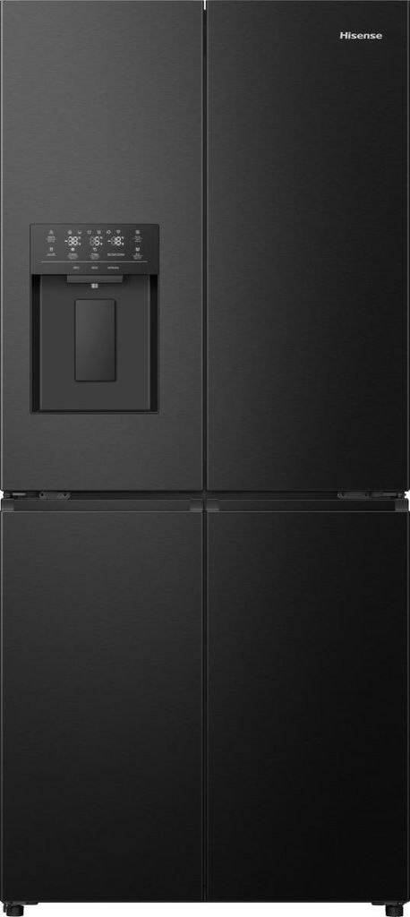 Hisense RQ5P470SYFD French Door Kühl-Gefrier-Kombination Schwarz