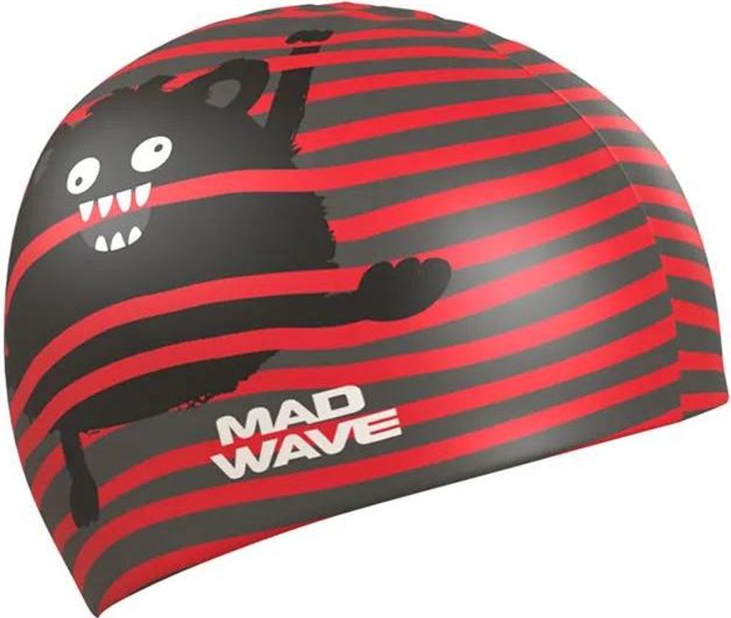 Madwave Monster Junior-schwimmkappe Rot Rot One Size