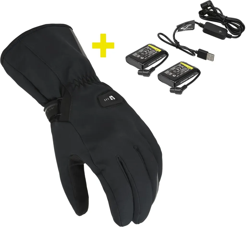 Gants moto chauffants femme imperméables Macna Unite 2.0 RTX avec batterie