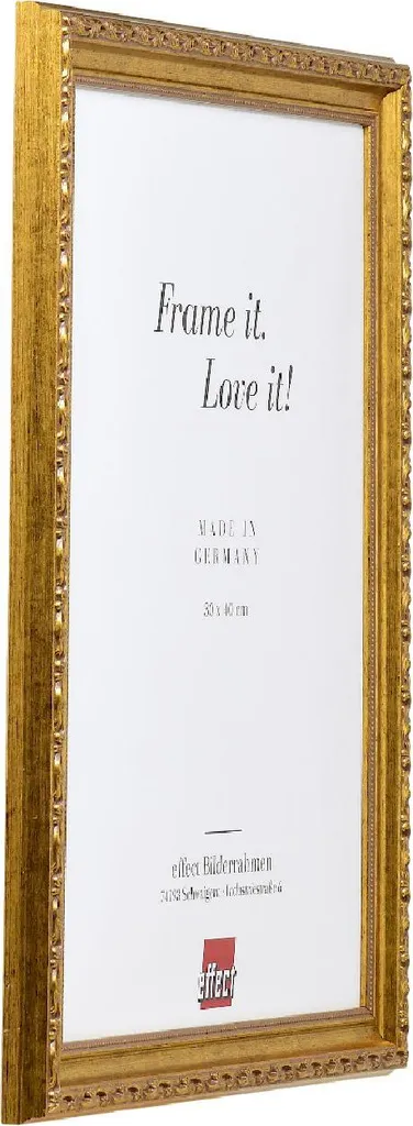 Cornice Barocca Oro Antico 13x13 cm - Profilo 37 con Vetro Antiriflesso - 2