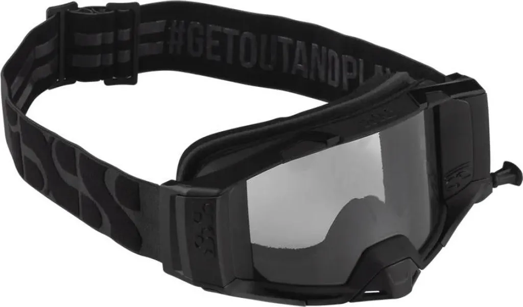 Masque de Protection VTT avec Roll-Off Trigger+ Noir pour la Descente