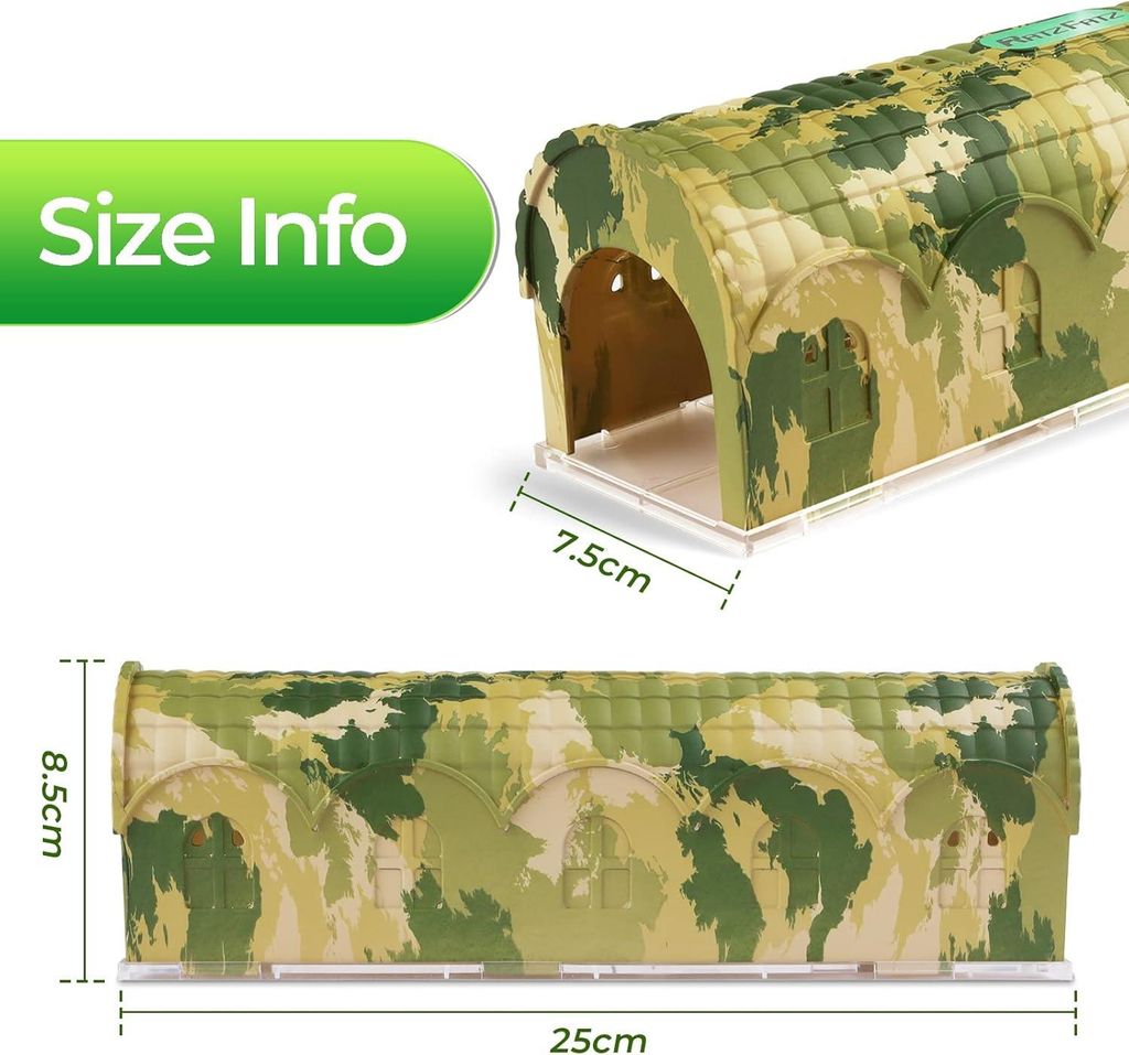 RatzFatz® MBC-04, 4x RatzFatz® Premium Mausefalle Lebend Produktbild 