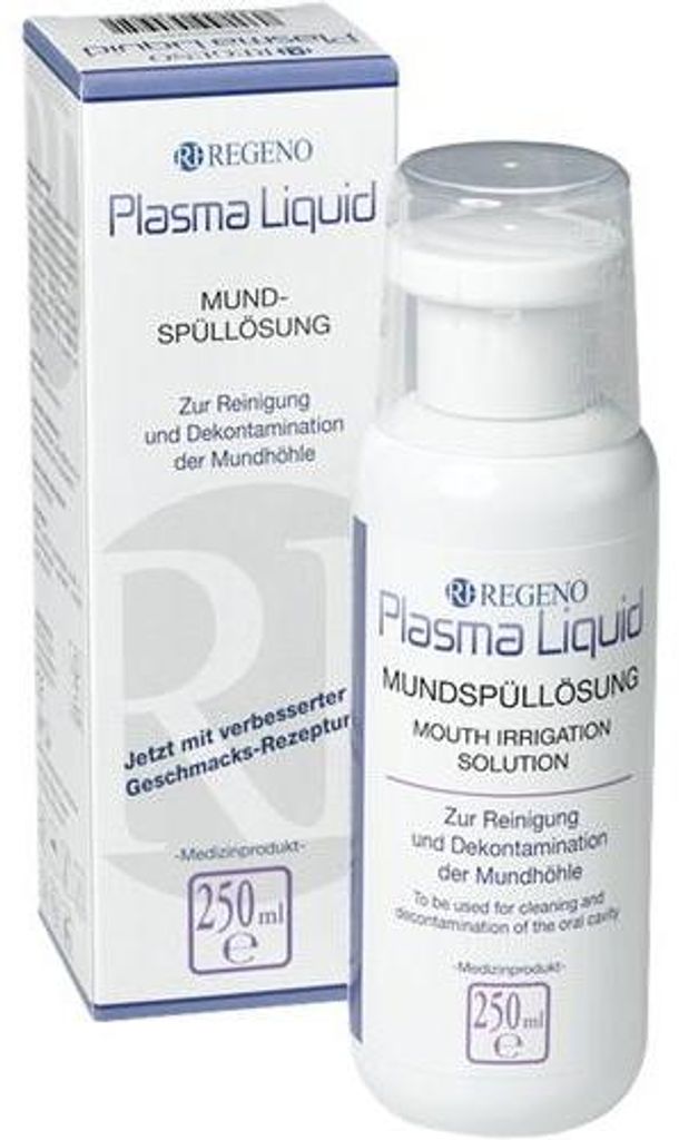 REGENO Plasma vloeibare mondspoelmiddel, 250 ml oplossing Productafbeelding 