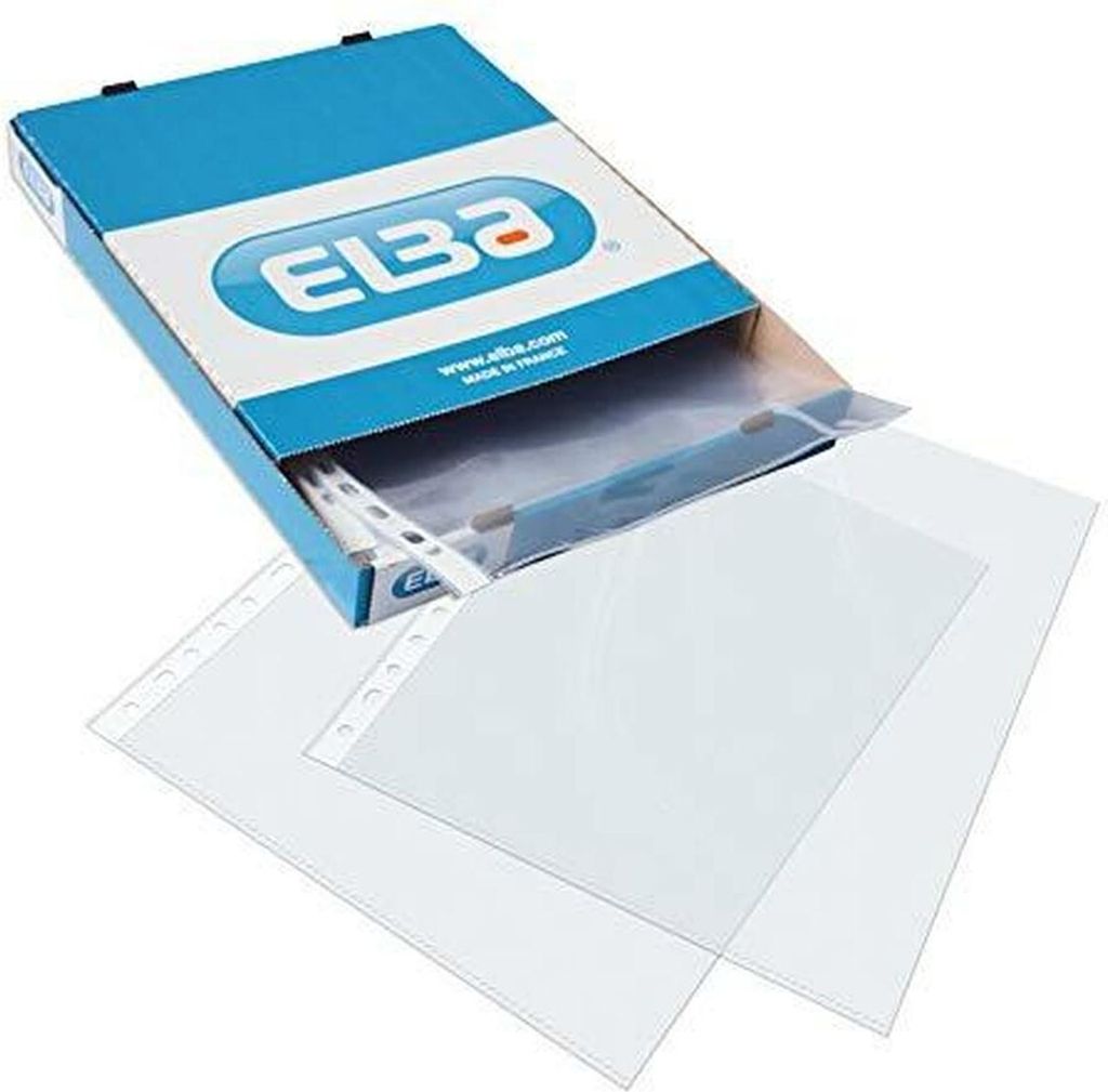 Din A4 Transparent Elba Schlingen 100 Stück