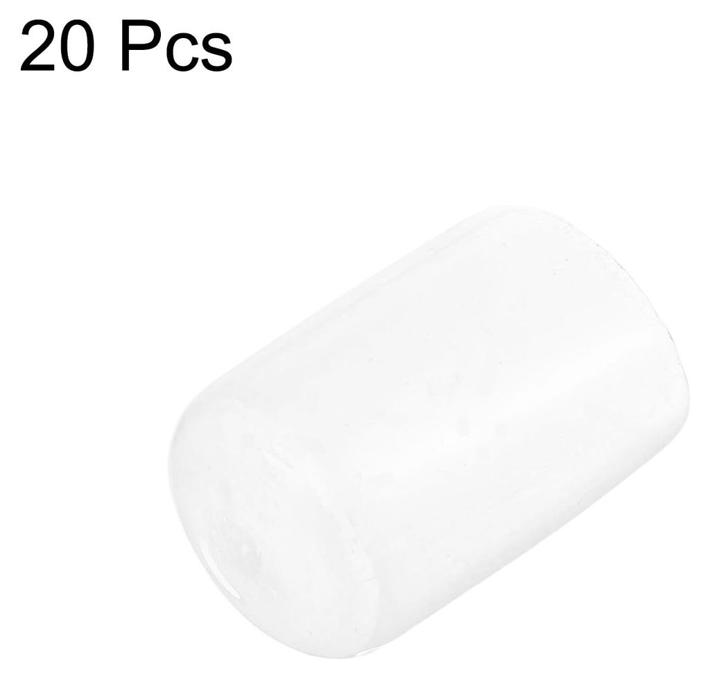 20 Stš¹ck Gummi Endkappen 13mm ID Gummikappen Schutzkappen Bolzen Runde Kappe Abdeckschrauben Gewindeschutz Bolzenkappen fš¹r Schrauben Rohren ...