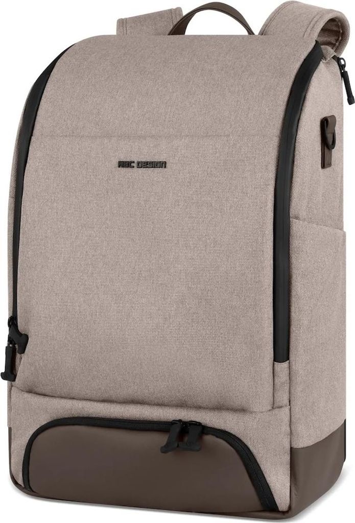 ABC Design Wickelrucksack Active, Farbe:Camel