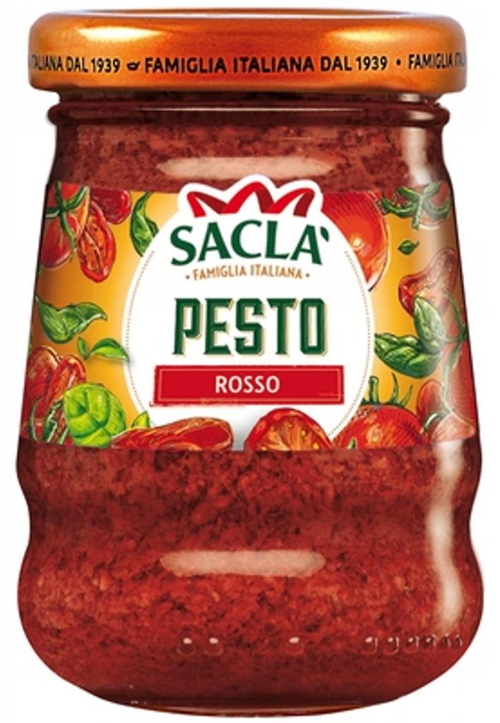 Pesto Rosso Sos z bazylią i suszonymi pomidorami 90g - Zdjęcie produktu 