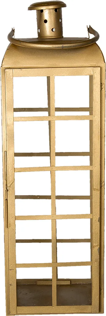 Lanterna Clayre & Eef 60 cm in ferro color rame