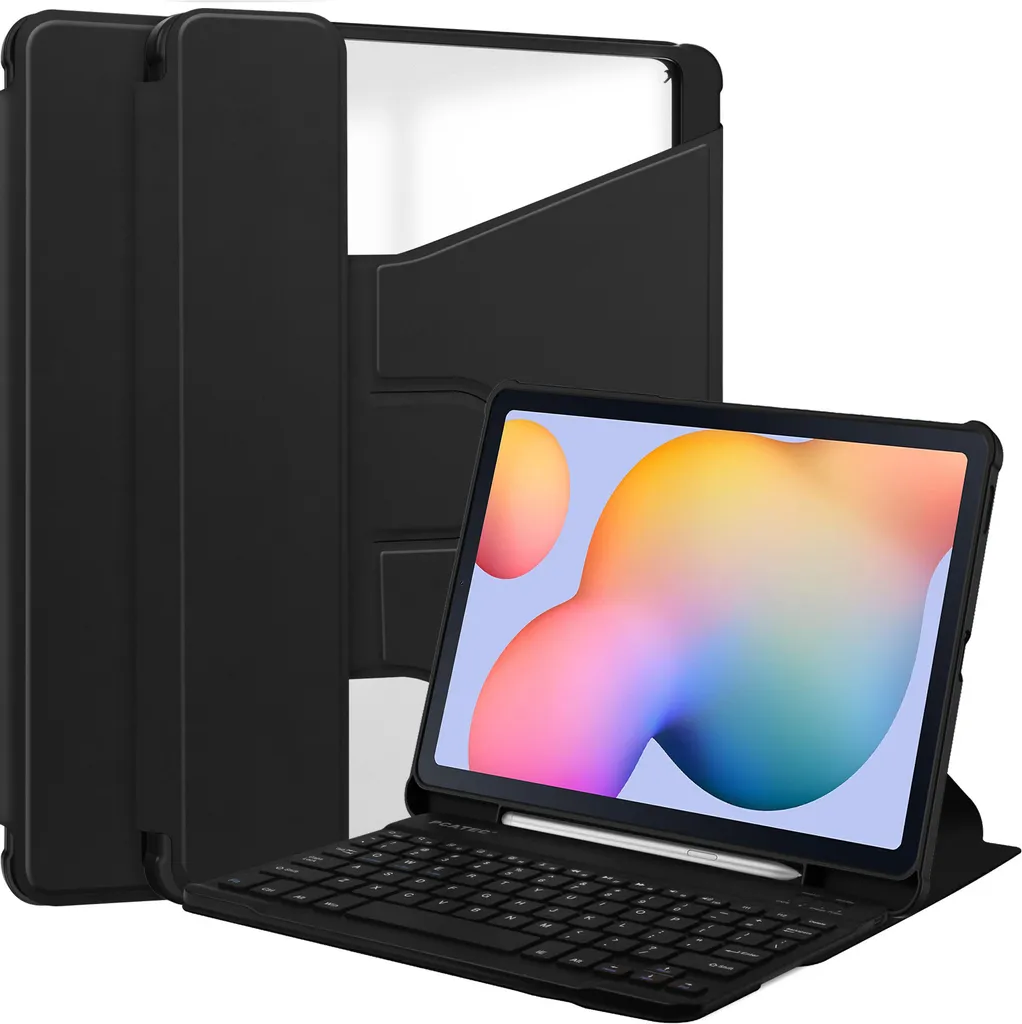 Offerta Custodia + Tastiera Bluetooth INF per Samsung Tab A9+ 11" Nera