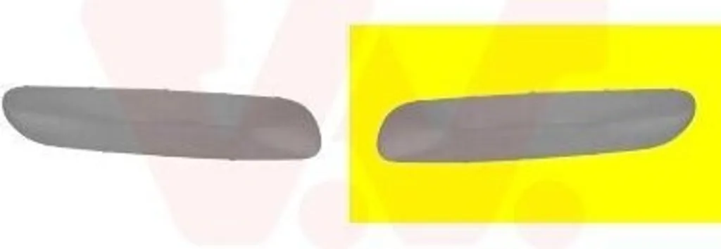 Copertura Paraurti SX Van Wezel 0927583 per Citroen C3 | Equipart