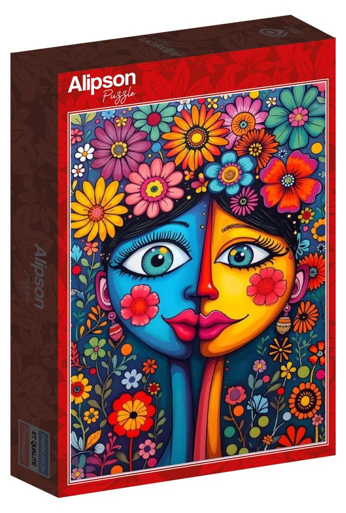 Alipson Flower Duo – Puzzle mit 1000 Teilen