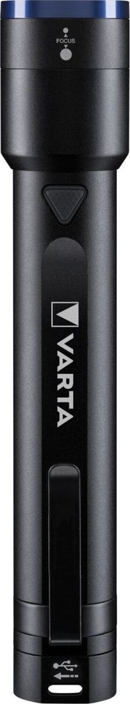 Varta F30R, Taschenlampe, Schwarz, 2 m, IPX4, LED, 10 W Produktbild 