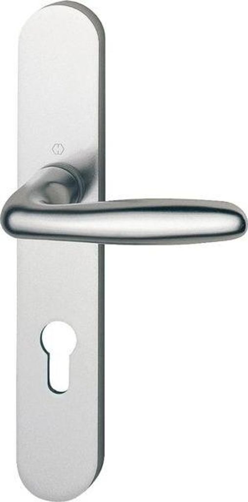Verona anodisiertes silbernes Türset - Türschloss mit Riegel