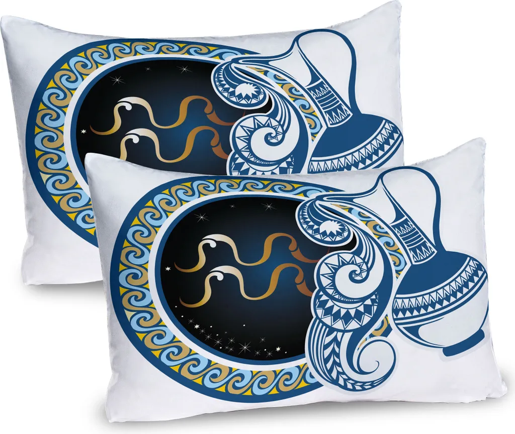 Acquista ABAKUHAUS Federa Acquario 80x40 - Set 2 Pezzi Multicolore