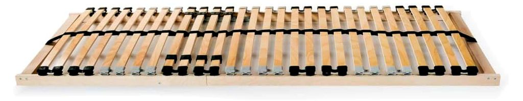 Lattenroste 2 Stück mit 28 Latten 7 Zonen 70x200 cm für Jugendbett