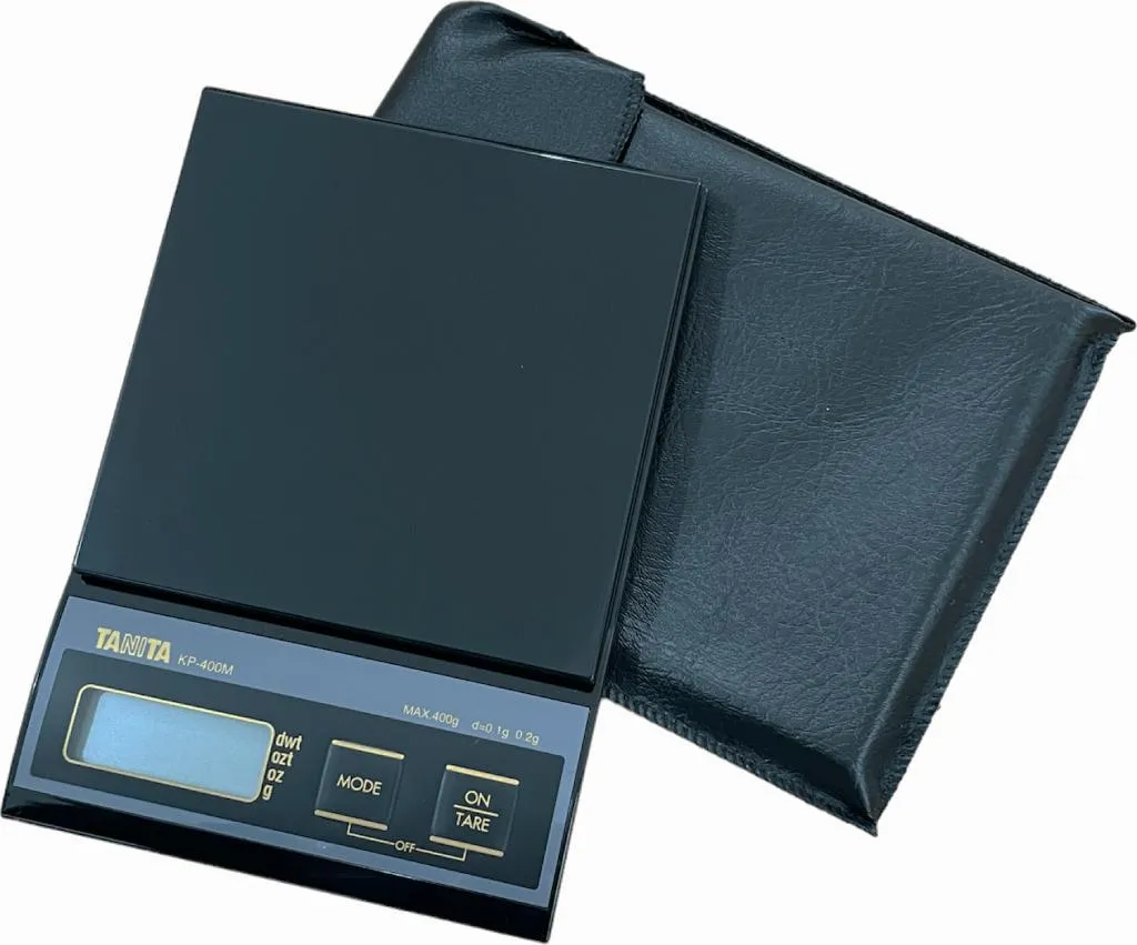 Balance de précision Tanita KP-400M mini format capacité 400g design compact - 2