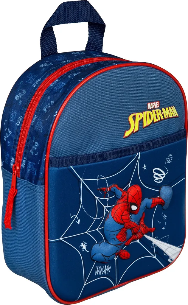 Zaino Spiderman 3D P+P: Cartella Asilo Marvel per Veri Piccoli Eroi
