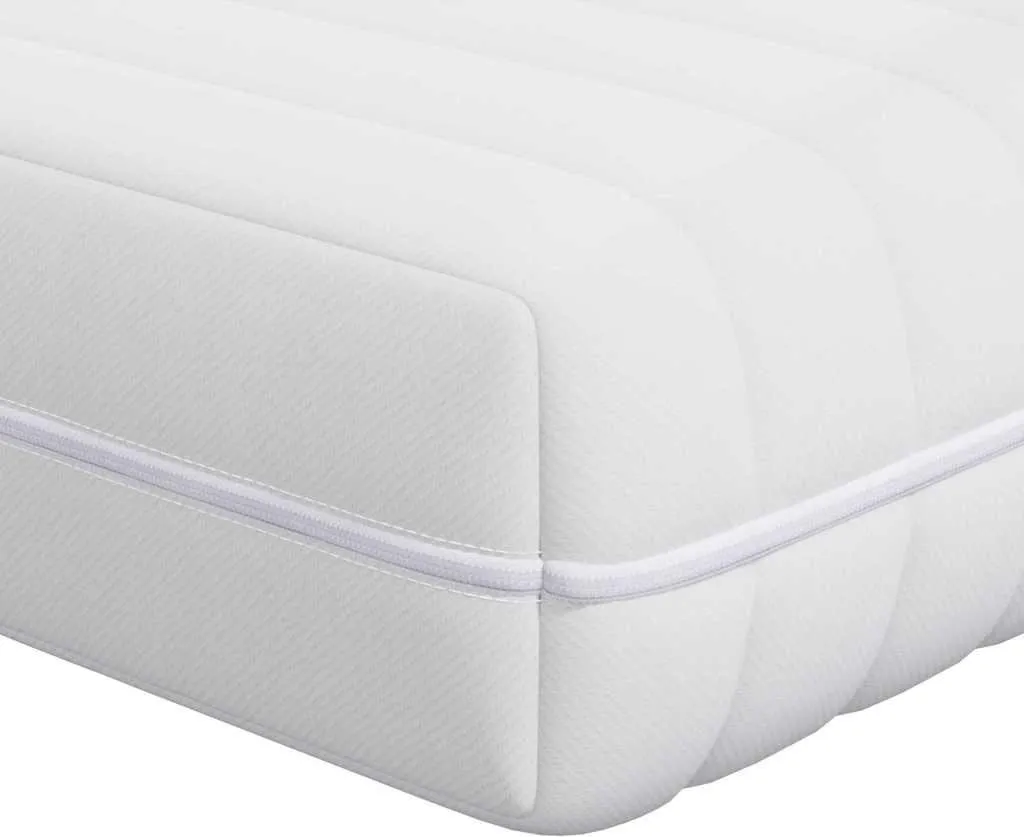 Matelas blanc 70 x 200 cm à ressorts ensachés confort ferme hôtellerie