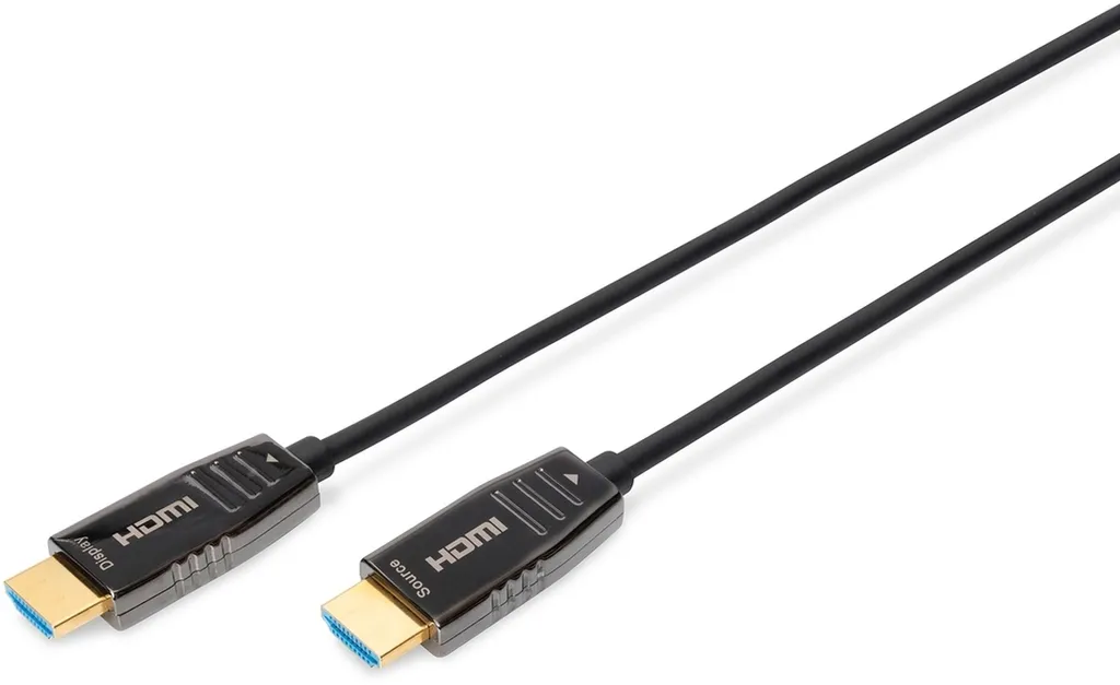 Câble HDMI 30m Anti-Interférences 8K Fibre Optique DIGITUS Solution Longue Distance