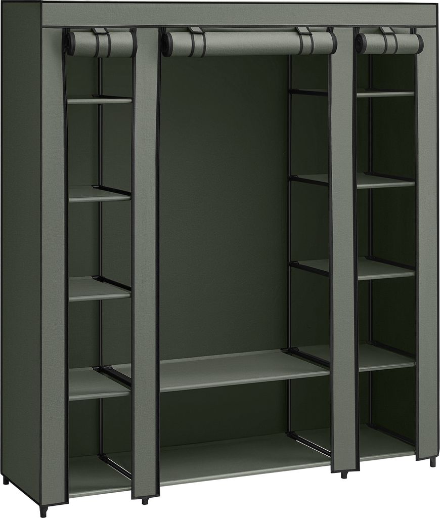 SONGMICS Kleiderschrank, Stoffschrank, mit Überzug aus Produktbild 