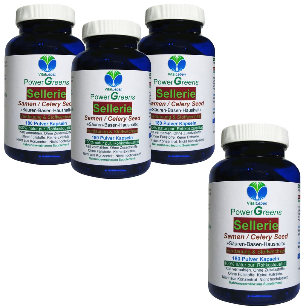 Sellerie Samen Selleriesamen Celery Seed 720 (4x180) Pulver Produktbild 