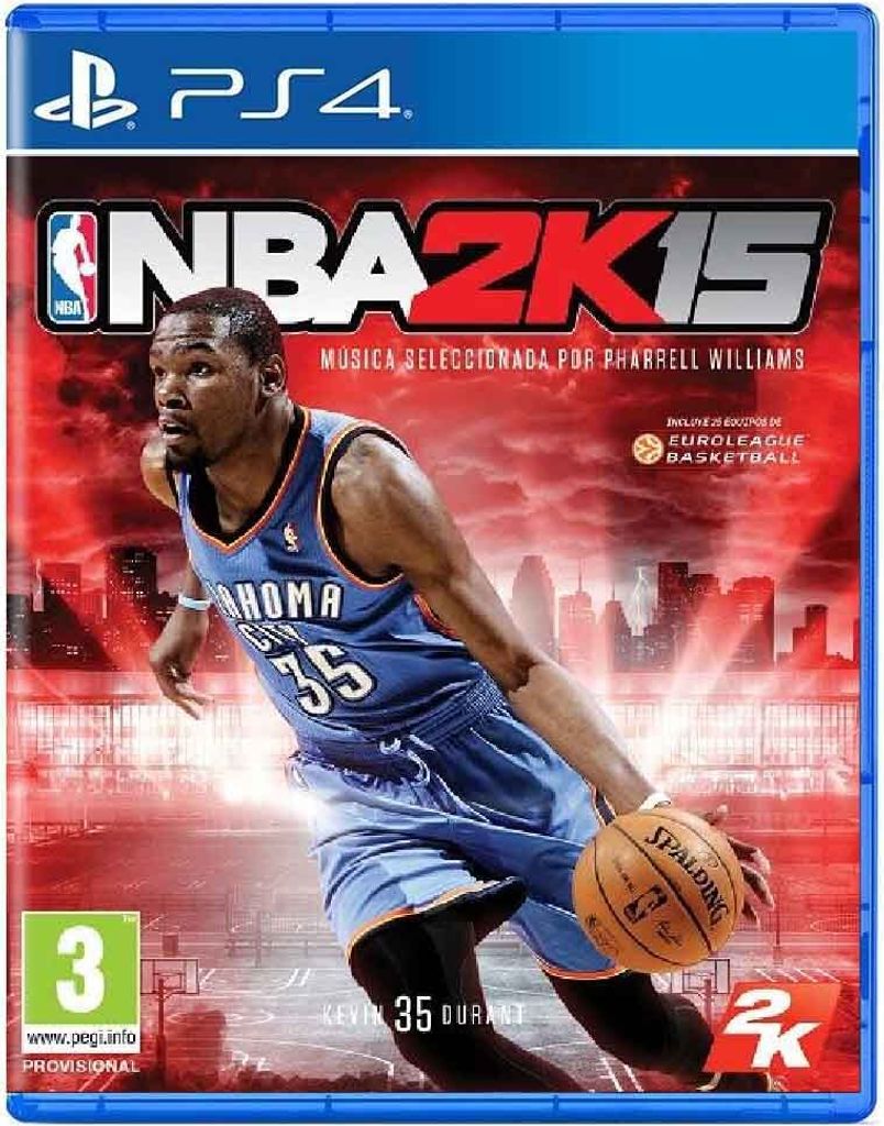Playstation Games Ps4 Nba 2k15 Includes Kevin Durant Bonus PAL PAL