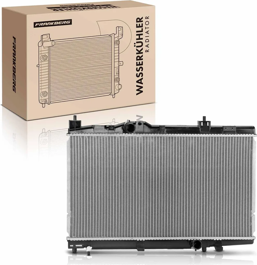 Radiateur de moteur Frankberg pour Toyota Yaris 1.4L D-4D 2000-2005