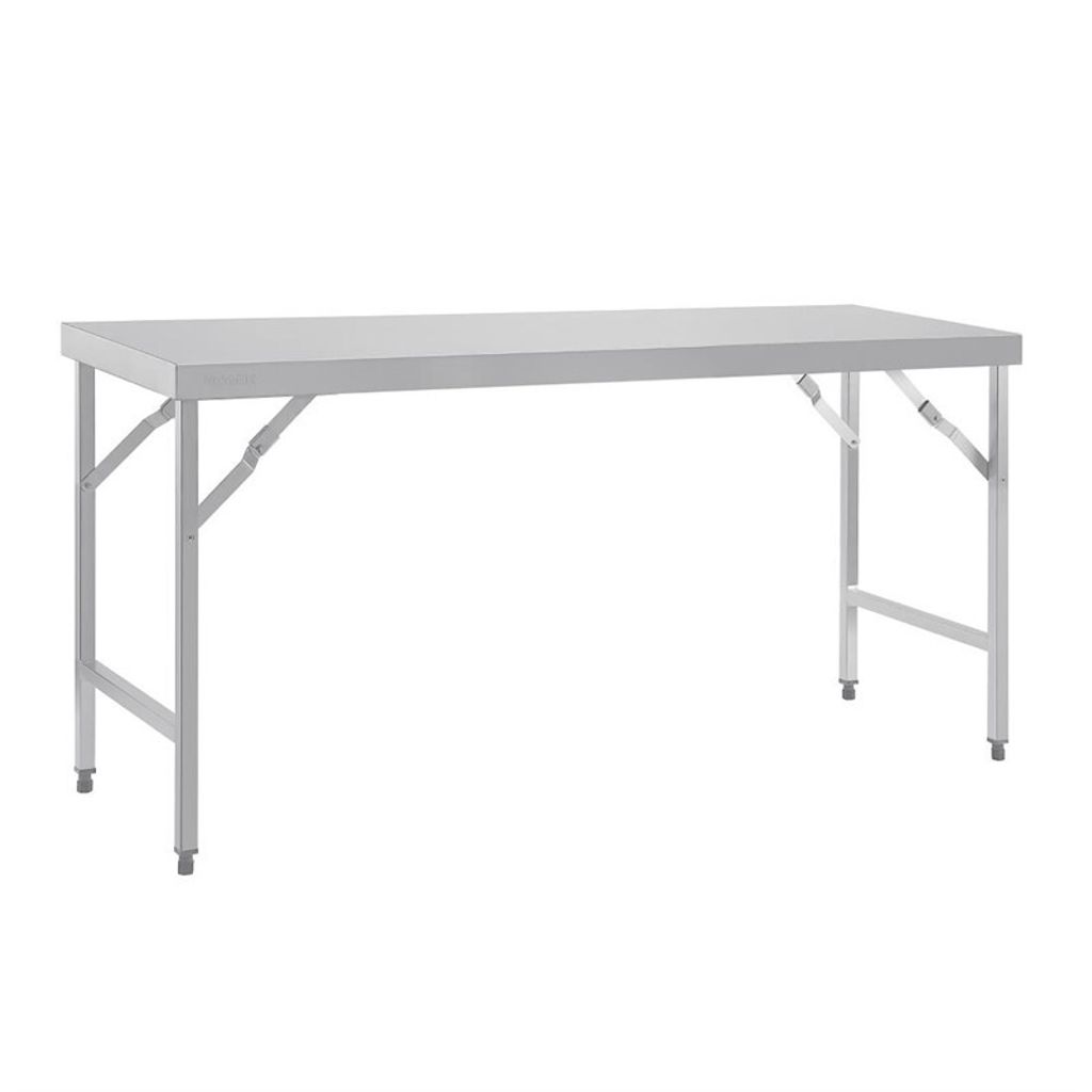 Vogue Arbeitstisch klappbar - Edelstahl -180 cm breit