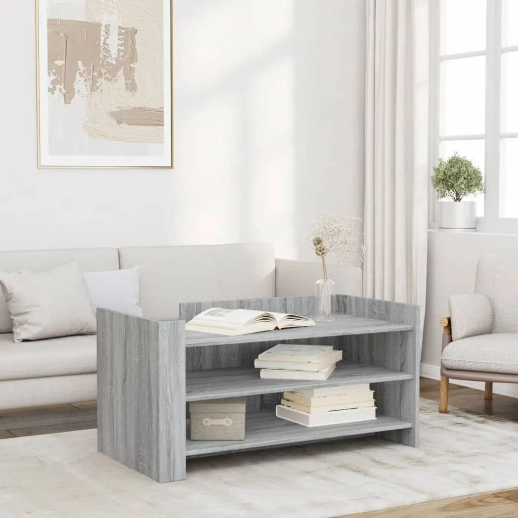 Maison Exclusive - Tavolino da salotto grigio Sonoma 100x50x50 cm Materiale ligneo