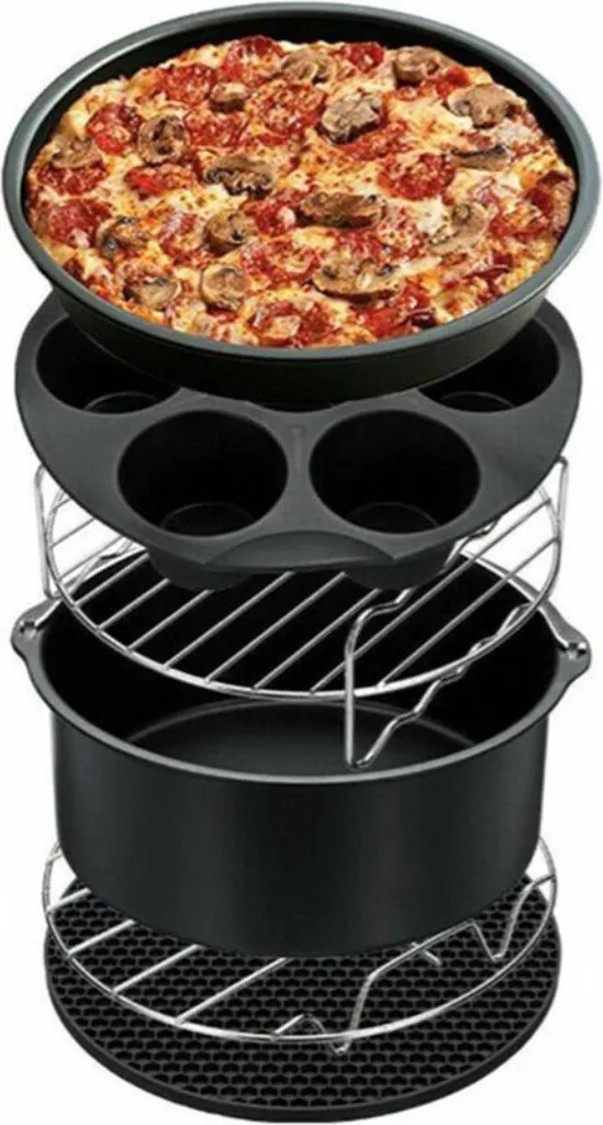 Happyment Accessori Friggitrice Aria 12 pz - Crea Ricette da Chef
