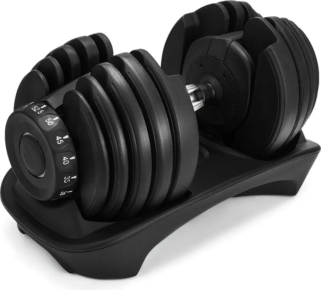 Haltère modulable 40 kg pour home gym - Idéal pour entraînement complet