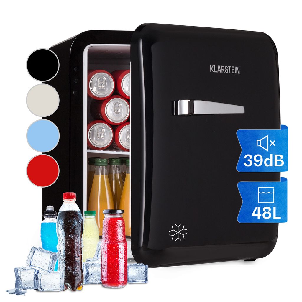 Klarstein Mini Frigo de Chambre pour Boissons, Petit Frigo Image du produit 