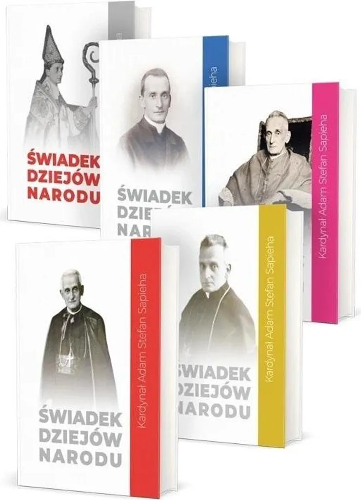 Livre Świadek dziejów narodu Coffret de 5 Tomes sur l'Histoire Polonaise