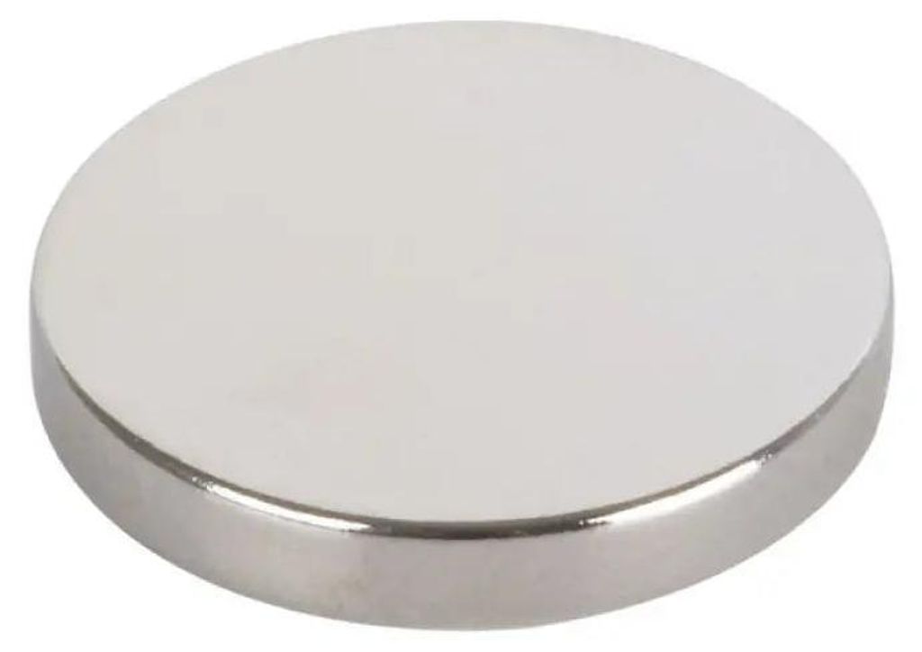 fix-o-moll Neodym Magnete Scheiben 19mm silber Produktbild 
