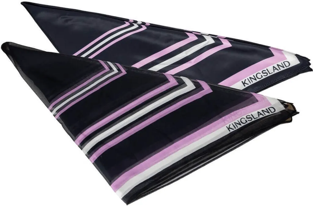Foulard léger KLJenna Kingsland Summer 2024 pour cavalière Navy Blue