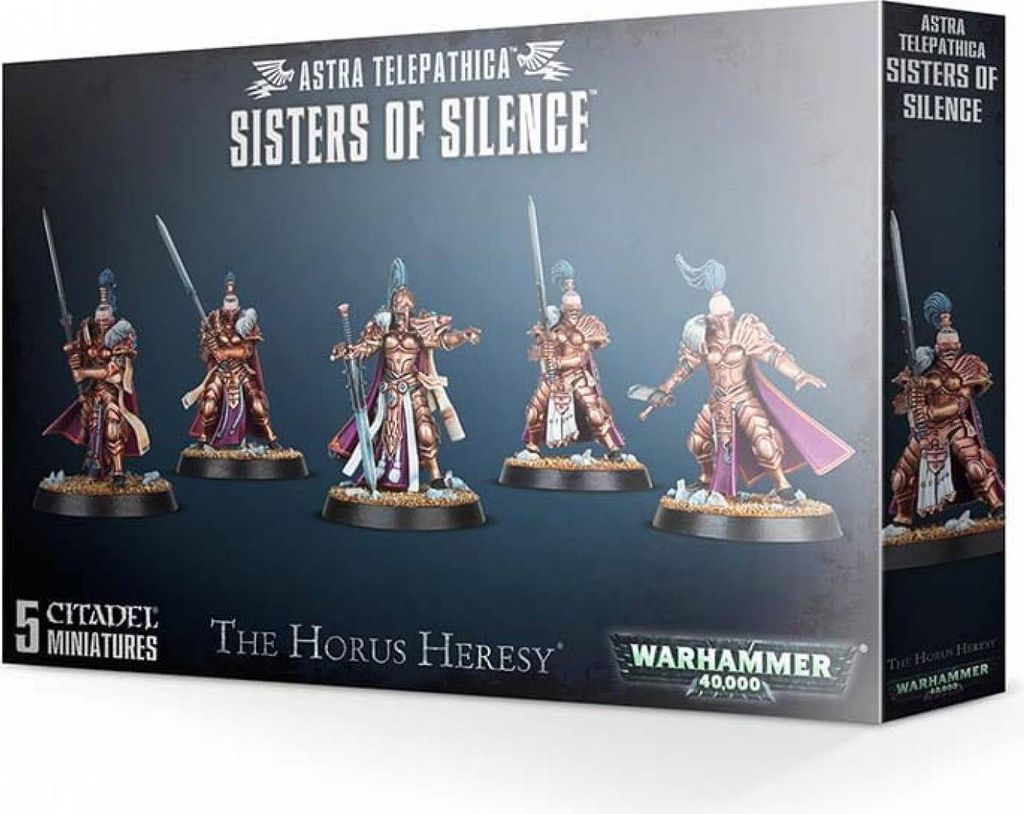Warhammer 40.000 Adeptus Custodes Sisters of Silence Produktbild 