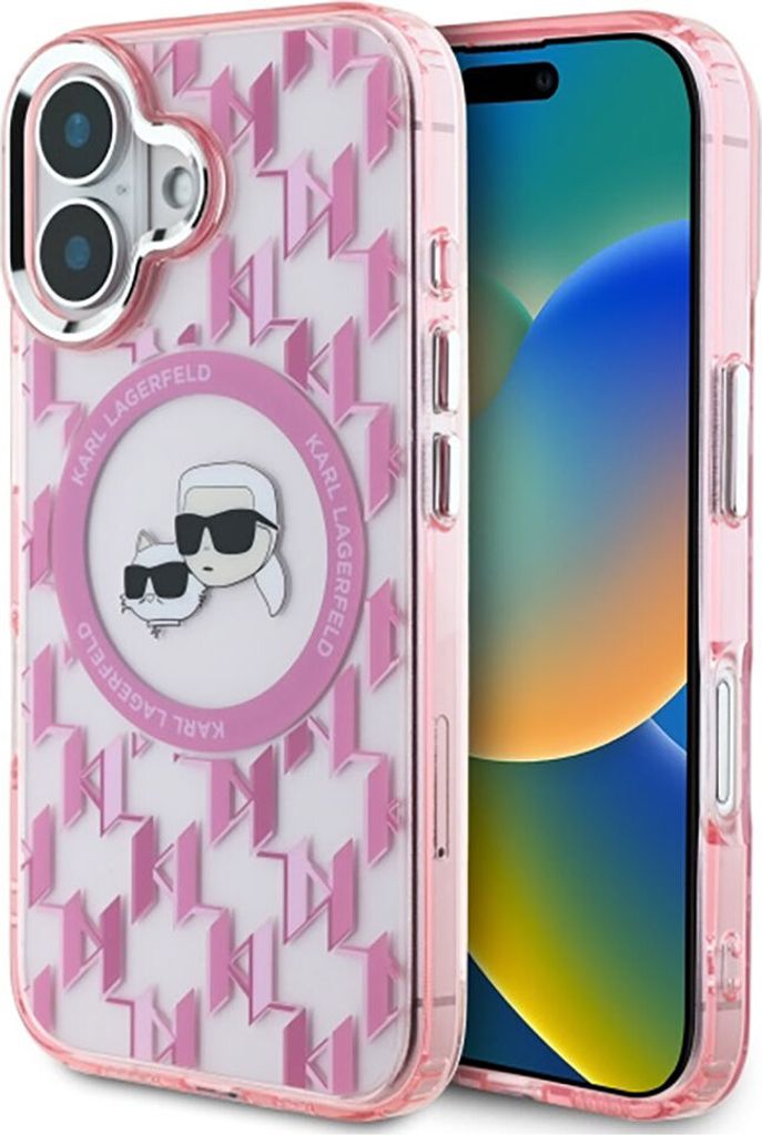 Karl Lagerfeld IML-Monogramm Karl & Choupette Head MagSafe Produktbild 