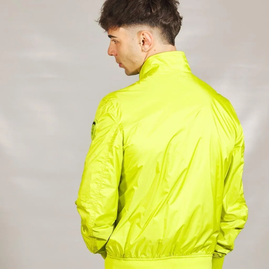Coupe-vent Jaune Blauer Giubbini Corti Foderat - Protection et Style