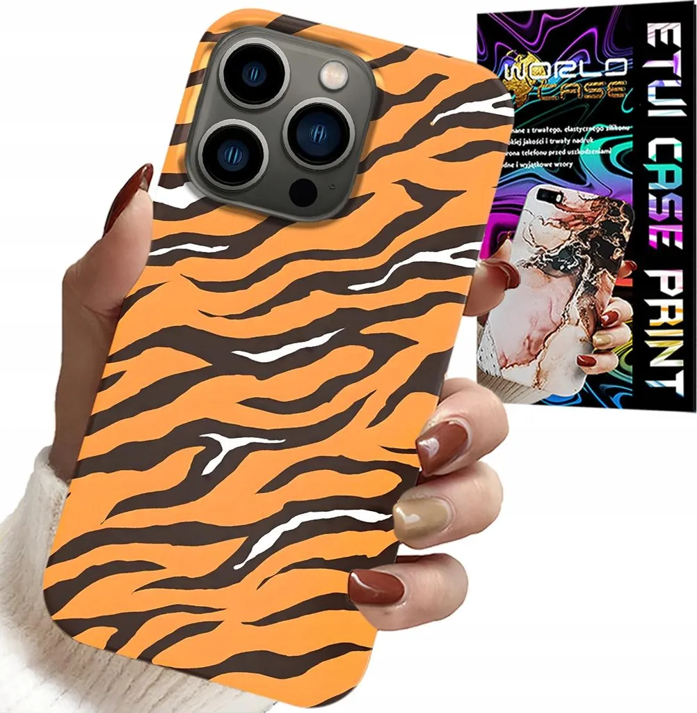 Cover iPhone 16 Pro Max Tiger Edition - Vetro e Design Antigraffio - 1