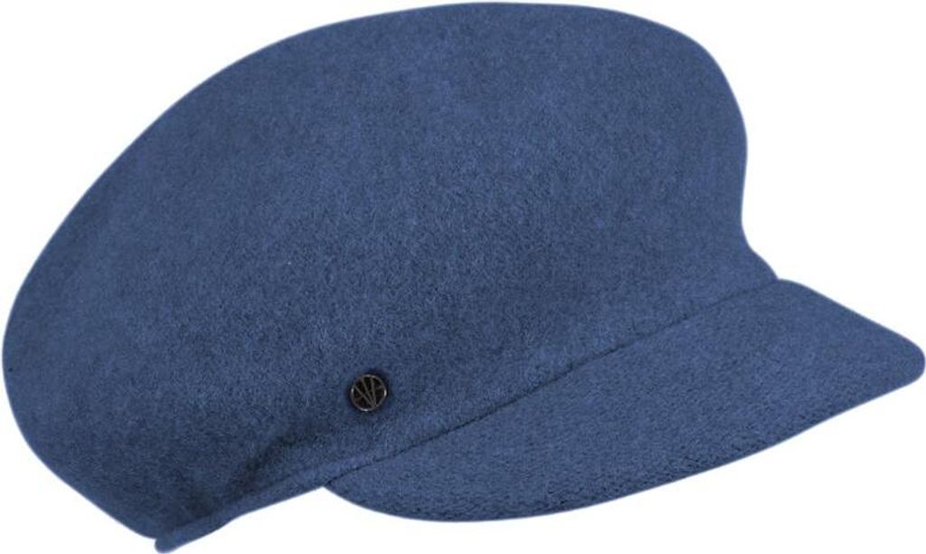 Loevenich unifarbene Ballonmütze aus 100% Wolle