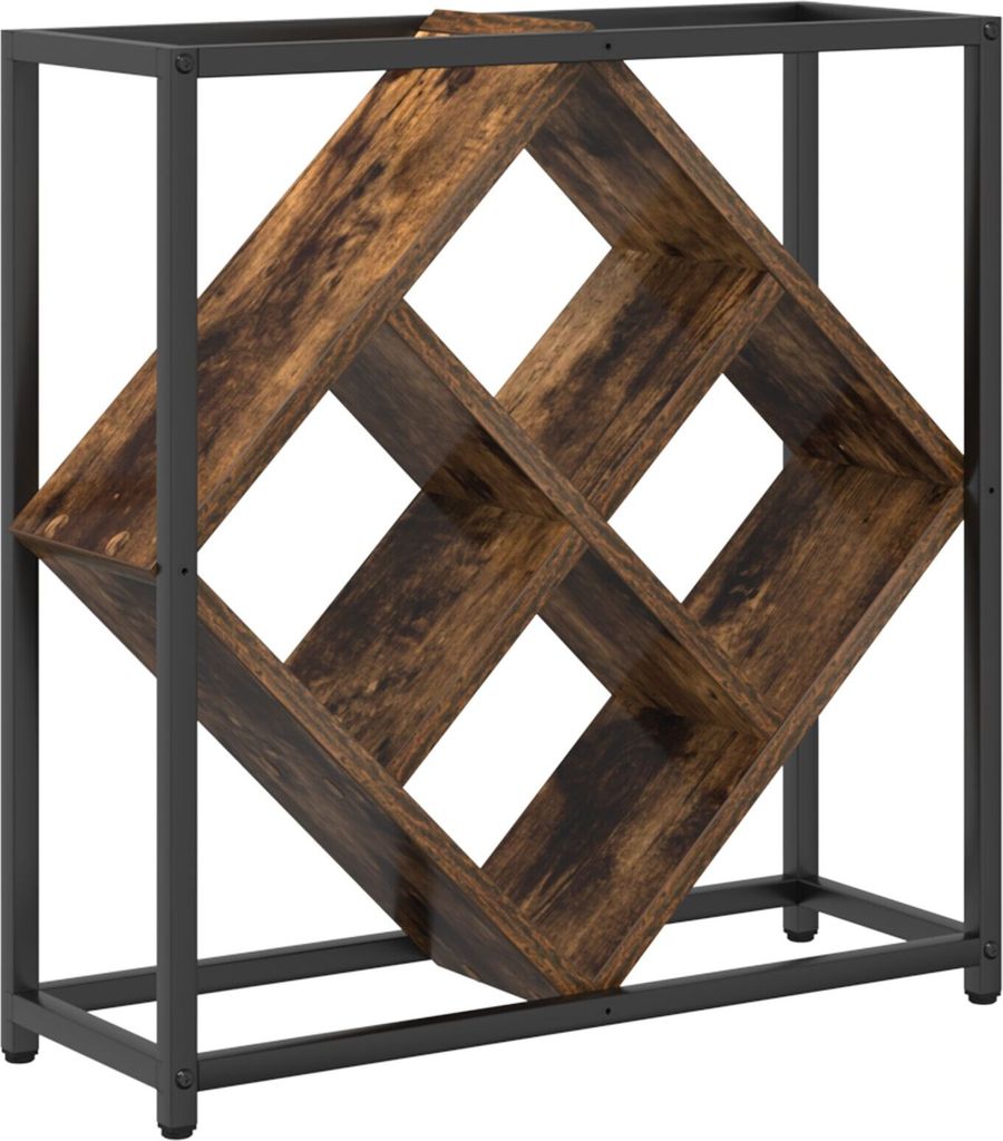 Möbel Weinregal Rauchsäule 51x18x52,5 cm Ingenieurholz - Weinregale 868221