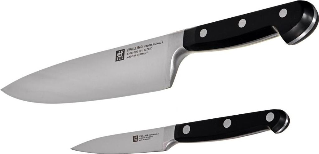 ZWILLING Set of knives, 95 mm, 420 mm, Edelstahl, Schwarz, Produktbild 