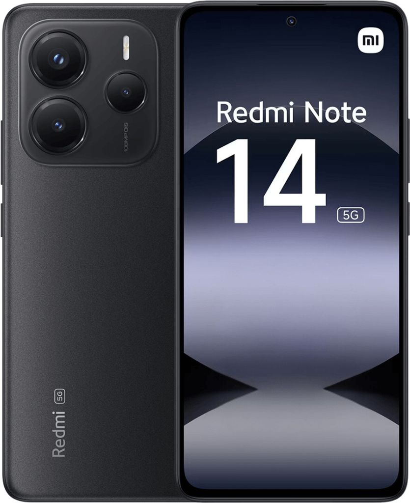 Xiaomi Redmi Note 14 5G 16,9 cm (6.67") Hybride Dual-SIM USB Typ-C 6 GB 128 GB 5110 mAh Schwarz