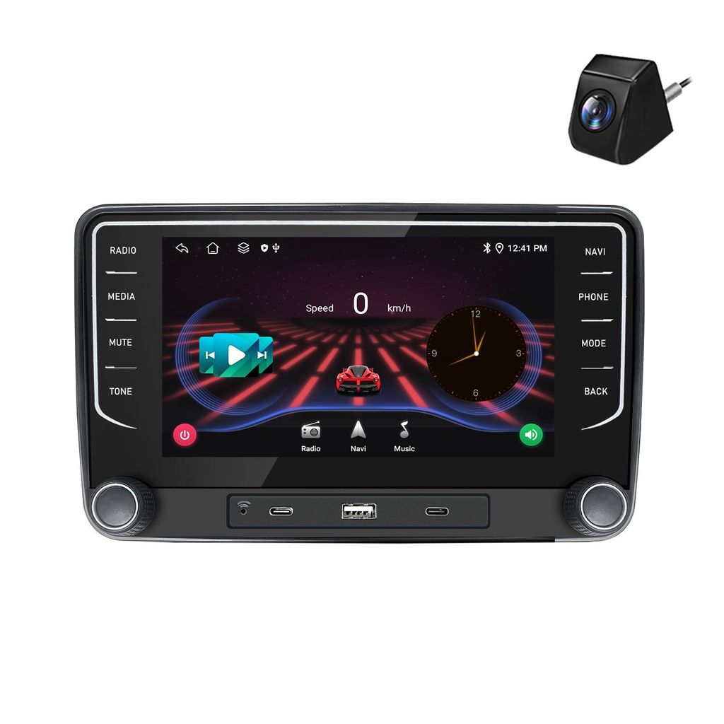 Android autorádio 7 palců 64 GB pro VW Golf 5 6 Passat B6 Obrázek produktu 