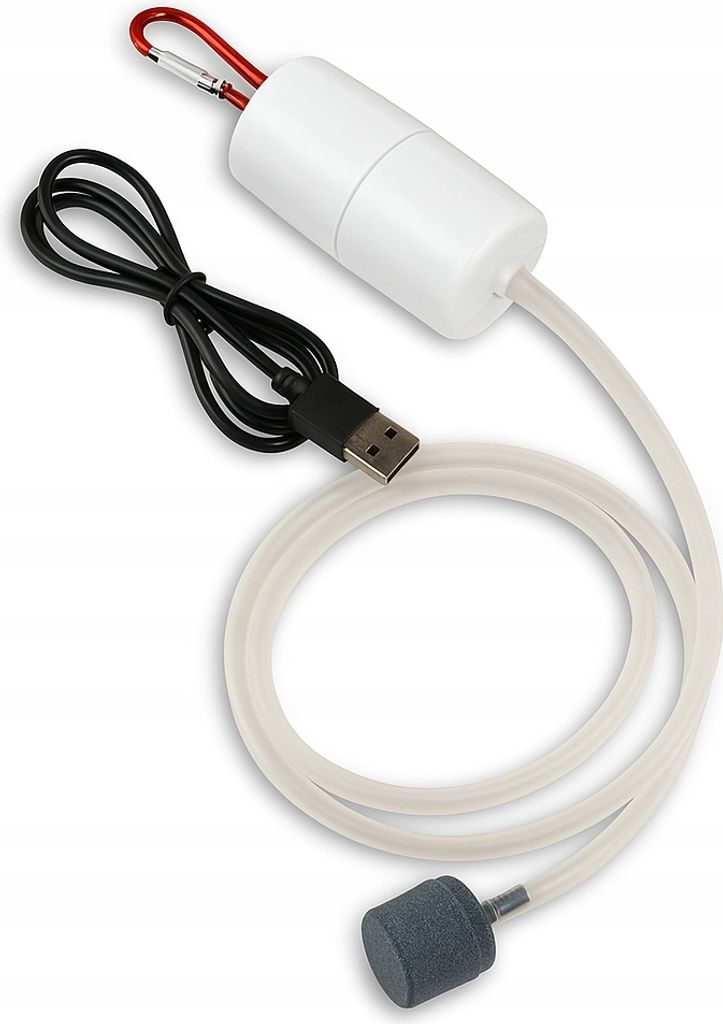 AKVÁRIUM NA RYBÁRENIE Aerátor pre RYBY USB Prenosná Obrázok produktu 