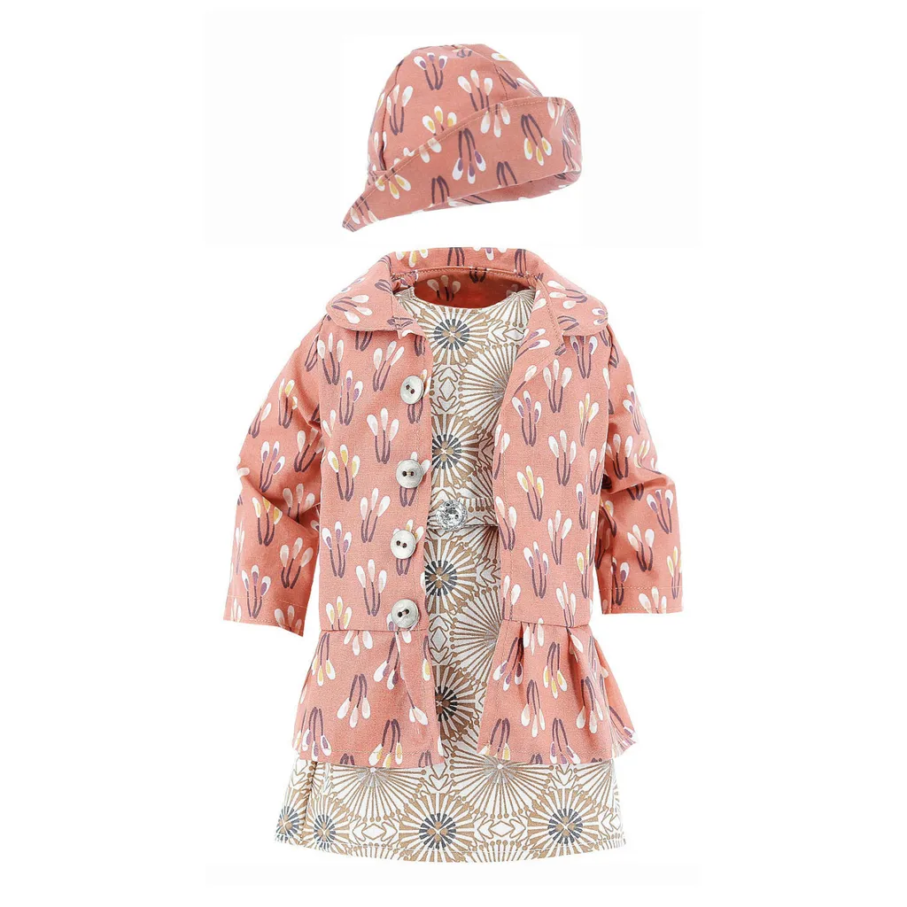 Tenue de rechange Petitcollin Elena pour grande poupée de 48 cm