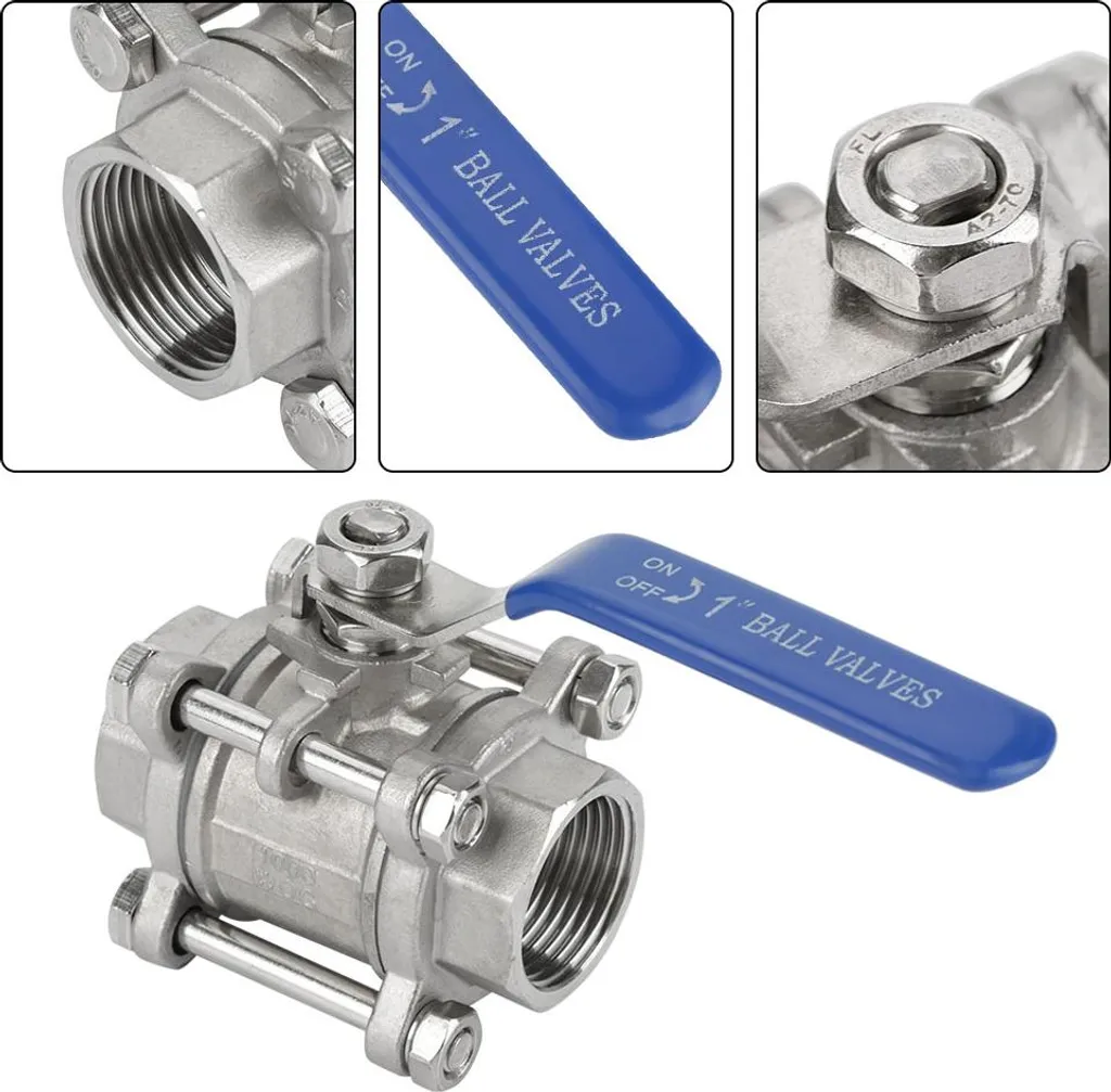 Vanne de sectionnement 1" pour circuit hydraulique et air comprimé - 8