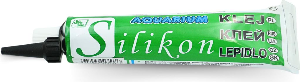 Akvarijní silikonové lepidlo 135 ml černé Obrázek produktu 