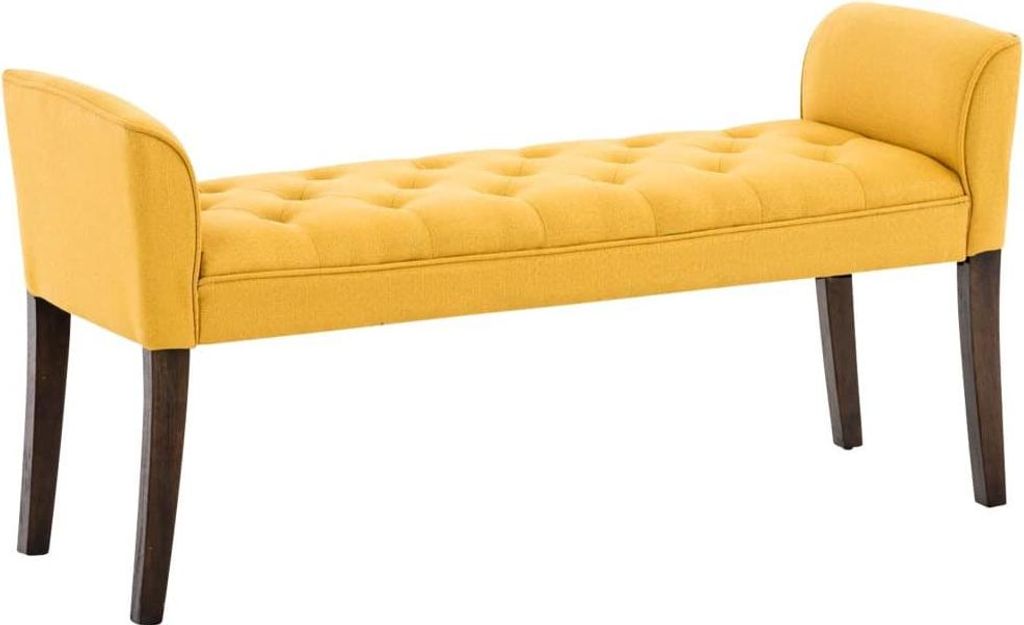 Chaiselongue-Sofa – Liege – Bequeme Stoffpolsterung, eleganter Blickfang, Holzbeine