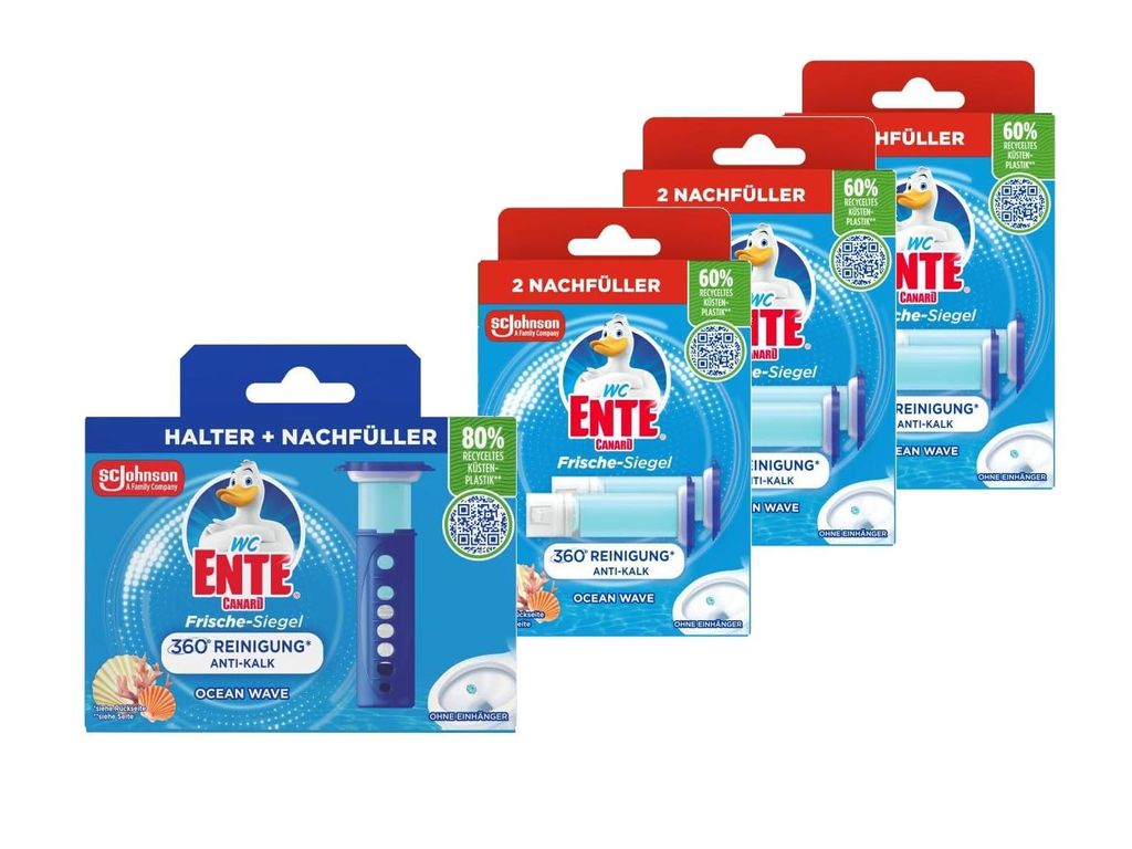 WC-Ente Frische-Siegel Ocean Wave Starter Set + 7 Produktbild 